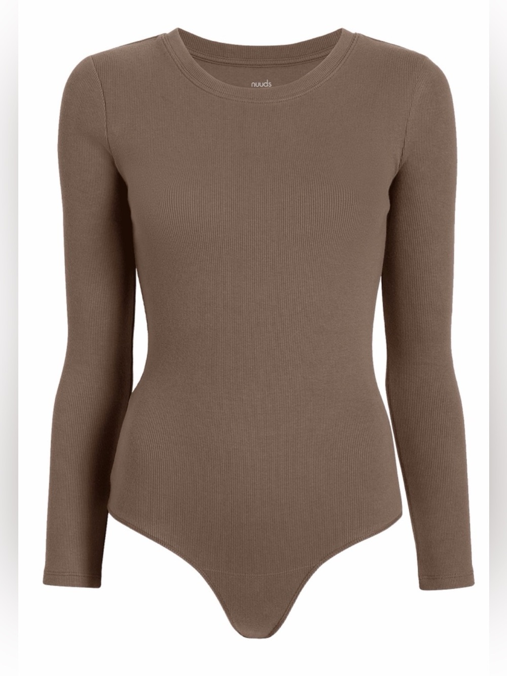 Nuuds Ribbed Crewneck Bodysuit